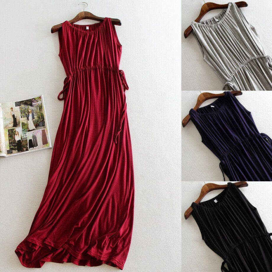 Fashionable Sleeveless Dress