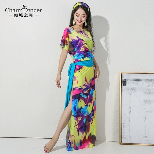 倾城之舞 Новые упражнения для танцев на животе, народная печать халат Балади Шааби