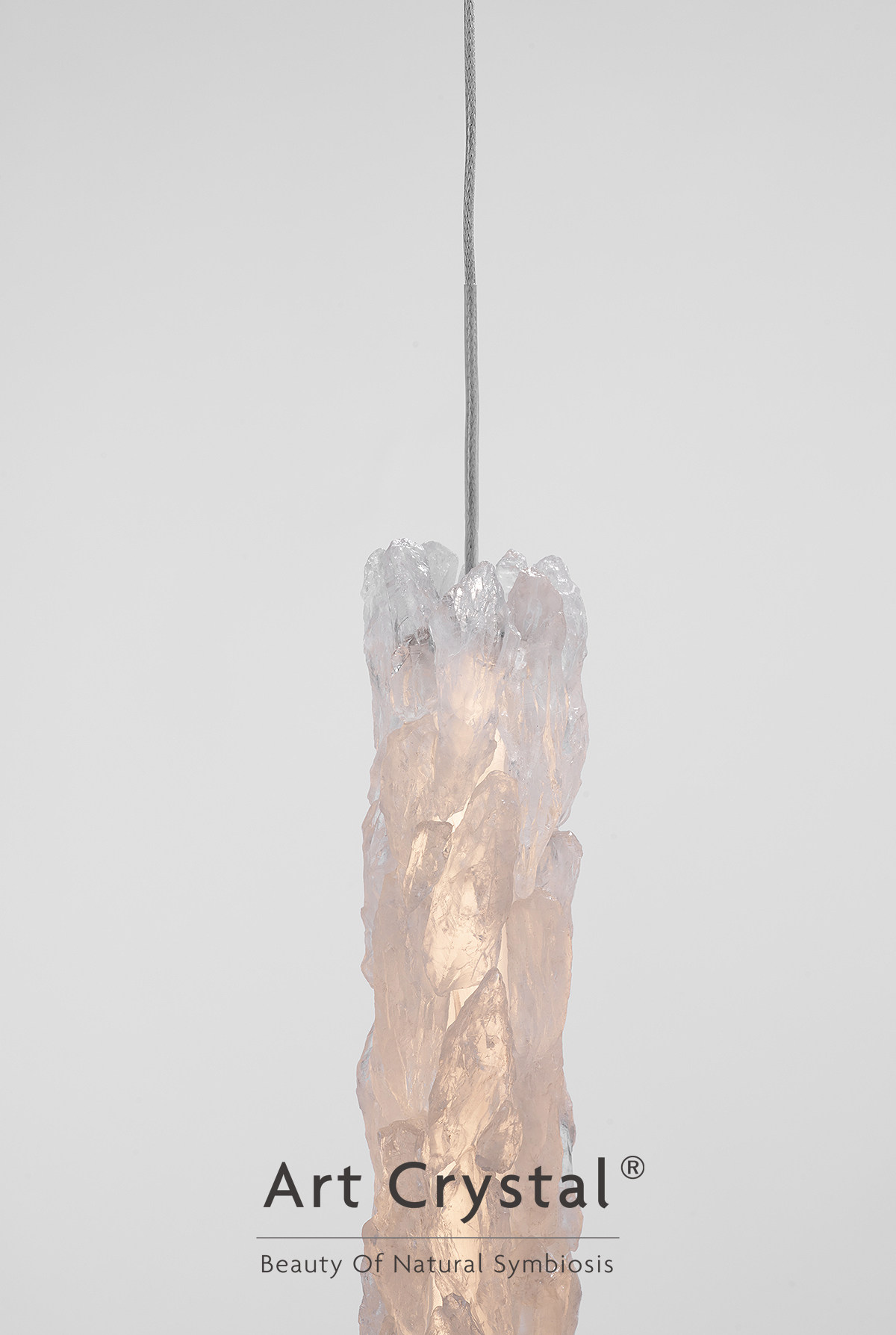 Yuri Modern Crystal Pendant Light 1-Lamp Bedside - Taobao product photo 7