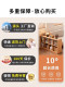 Solid Wood Bookshelf Storage Rack Bookcase Storage Cabinet Integrated Combination Living Room Home Storage Floor-Standing Low Bookcase Grid Cabinet
