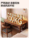 Solid Wood Narrow Desk 40/50cm Small Apartment Home Simple Computer Desk Study Office Desk Drawer Study Table