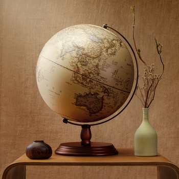 American Retro Globe Ornament Office Home Decor High-End Desk Top Sophisticated Niche Gift Living Room