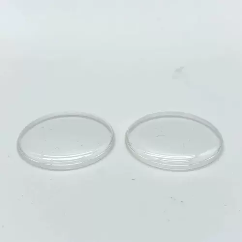 Старомодные часы, объектив, натуральные пластиковые аксессуары, акриловое стекло для часов, зеркальный эффект