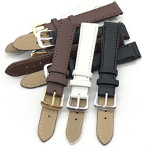 Watch strap accessories Men and women pin buckle belt Leather PU leather strap 12 14 16 18 20 22 24MM