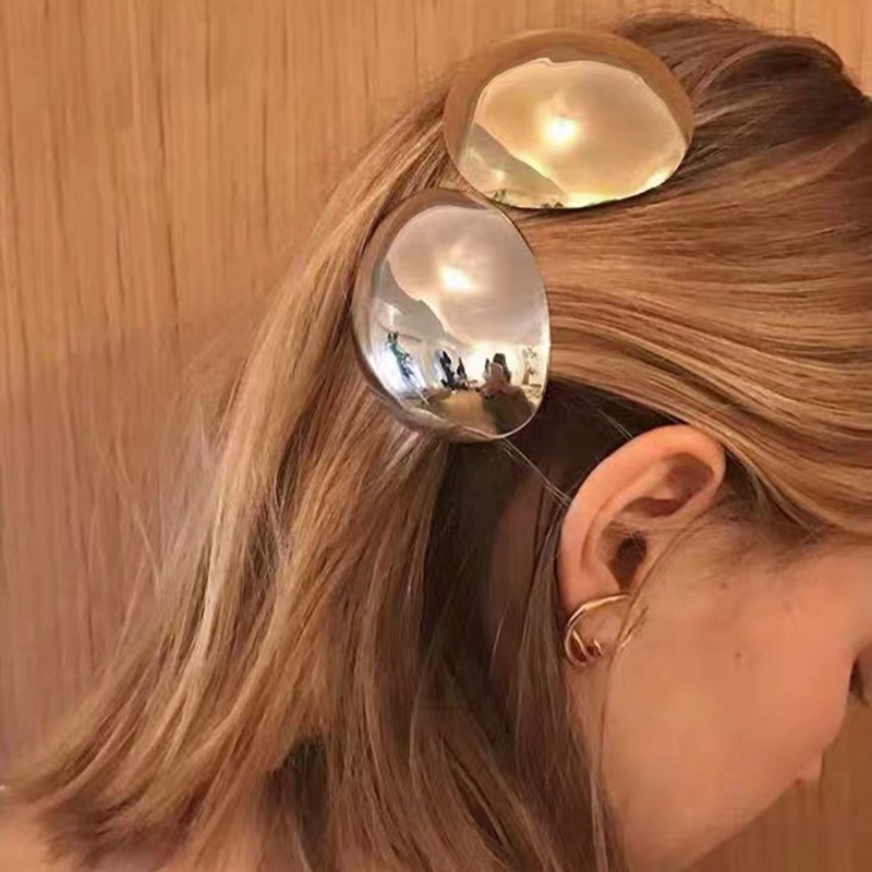 Mujeres Estilo Simple Estilo Clásico Color Sólido Aleación Enchapado Pinza Para El Cabello display picture 1