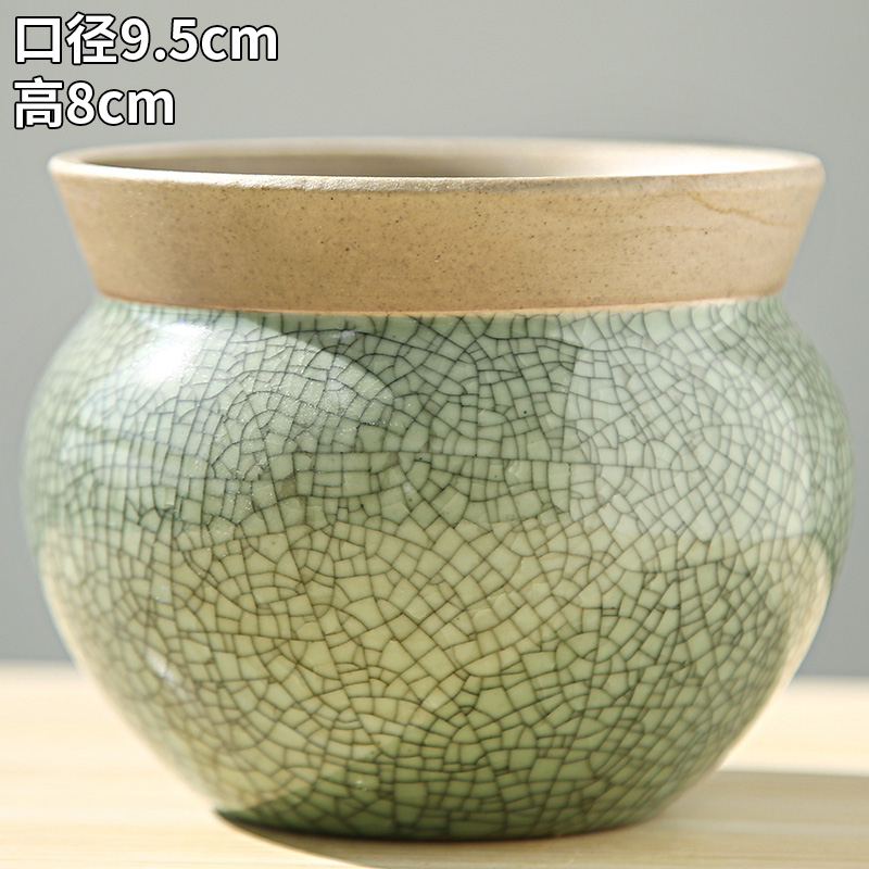 Flowerpot coarse pottery large clearance sale Chinese wind move household green the plants potted package mail big Flowerpot more than other meat