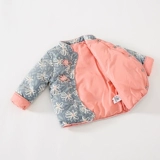 Детский пуховик для девочек, куртка, легкий и тонкий удерживающий тепло вкладыш с пухом, китайский стиль