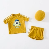 Детский раздельный купальник, детская мультяшная пляжная униформа, 2-7 лет