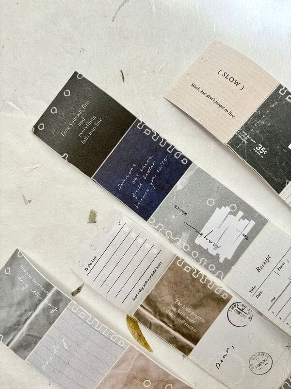 【Ordinary Journal】In-Stock Pion Tape Full Roll with Loop Packaging, Stickers, Transfer Stickers