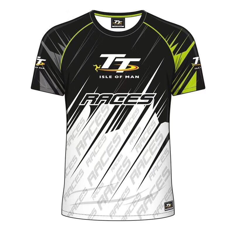 2020 New Racing T - Shirt Motorcycle Short Sleeves Man Island TT Fan Cultural Shirt Drive Driver Short Sleeve Breakthrough