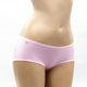 Women's mid-waist boxer youth Japanese style solid color underwear