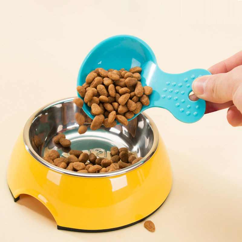 Pet Pig Grain Spoon Pig Food Shovel Dog Dog Food Spoonful Food Spoon Grain Plastic Dog Food Spoon Supplies Small Spiced Pig Food Spoon