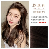 Коричневый и черный (можно покрыть белыми волосами)