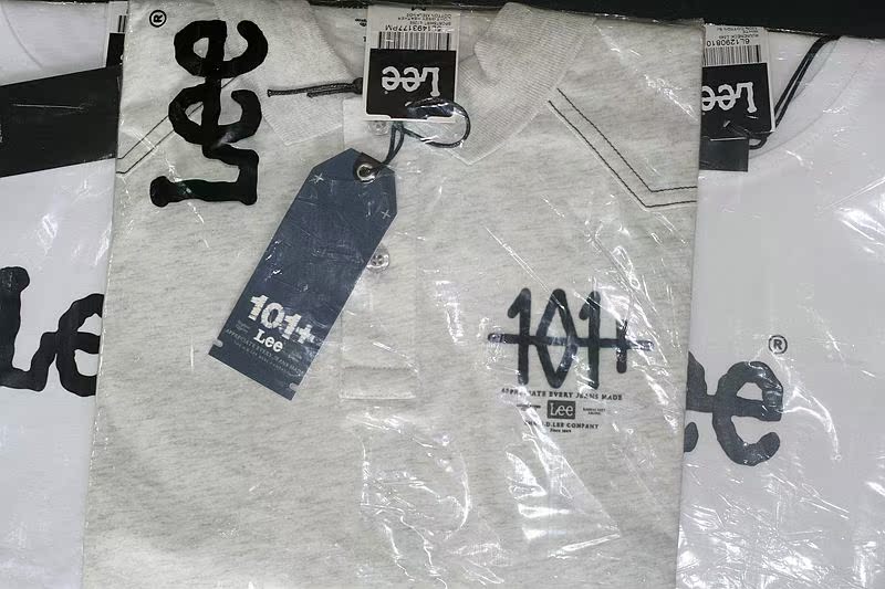 LEE counter chính hãng 2018 hè mới cho nam áo polo ngắn tay 101+ dòng cao cấp hai màu áo polo đẹp