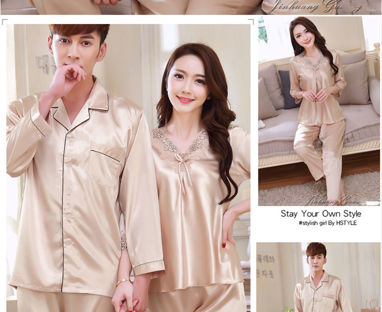 Pyjama mixte OTHER   en Soie à manches longues - Ref 3006045 Image 49