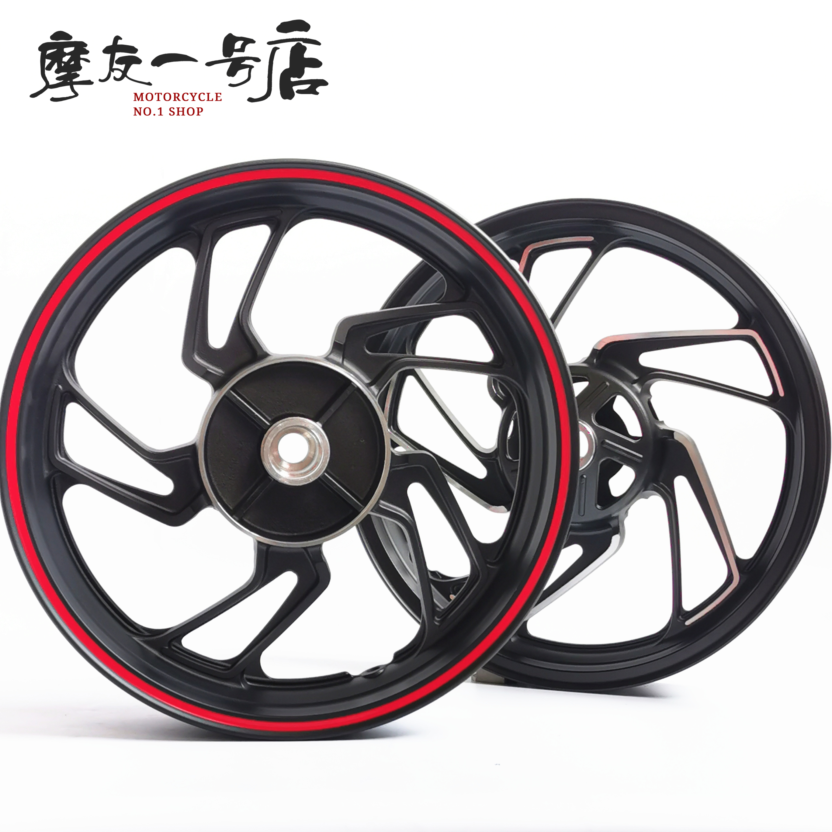 Suitable for motorcycle DR160 DR160S HJ150-10C-10D front and rear ring steel ring hub aluminum ring aluminum wheel