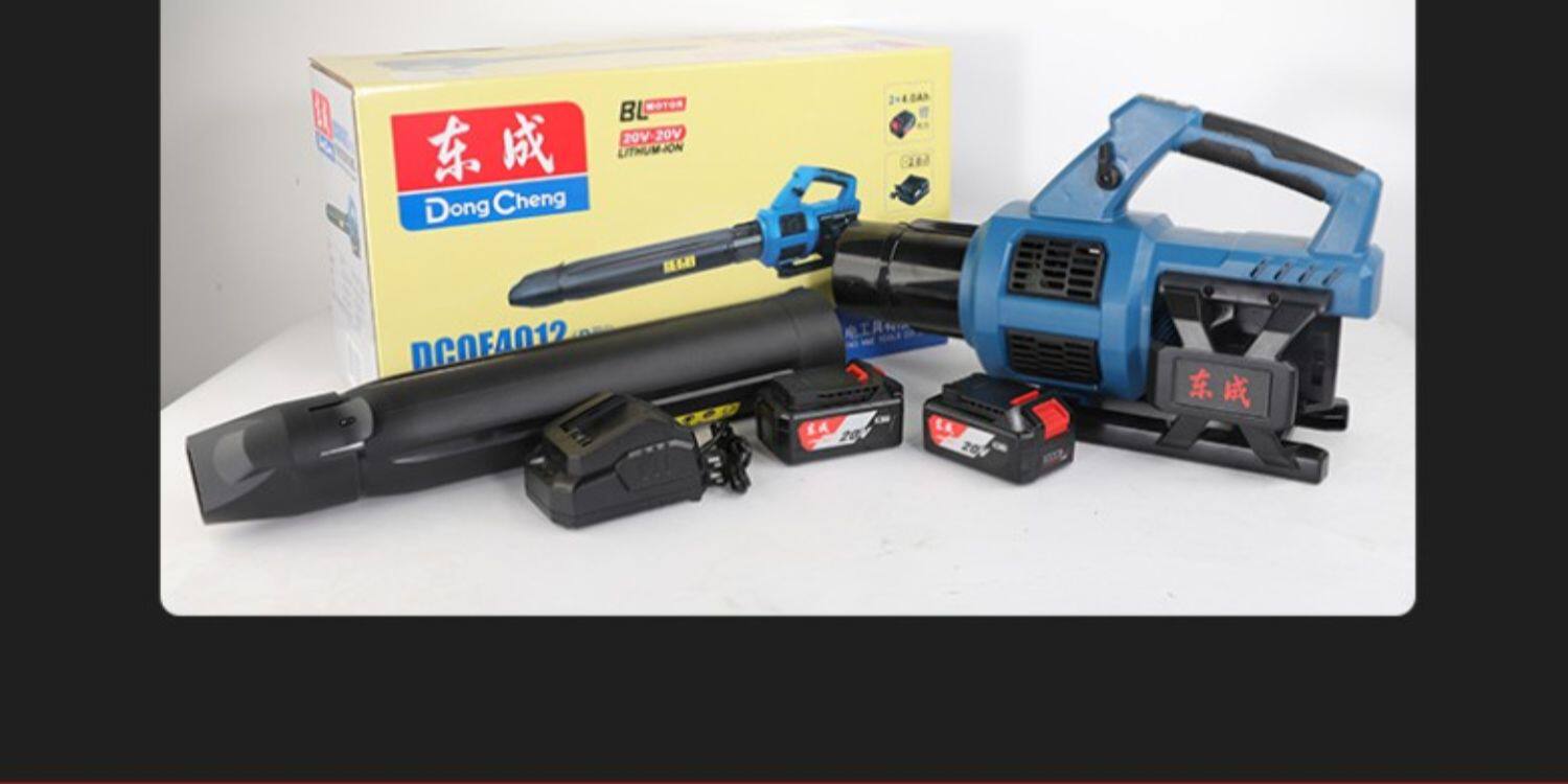 Пылеуловитель 东成官方旗舰店无刷锂电鼓风机吹风机工业级强力除尘机充电吹雪机 3409432