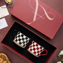 Yayoi era Croatian Rhapsody Japanese mug pair cup couple cup pair couple models