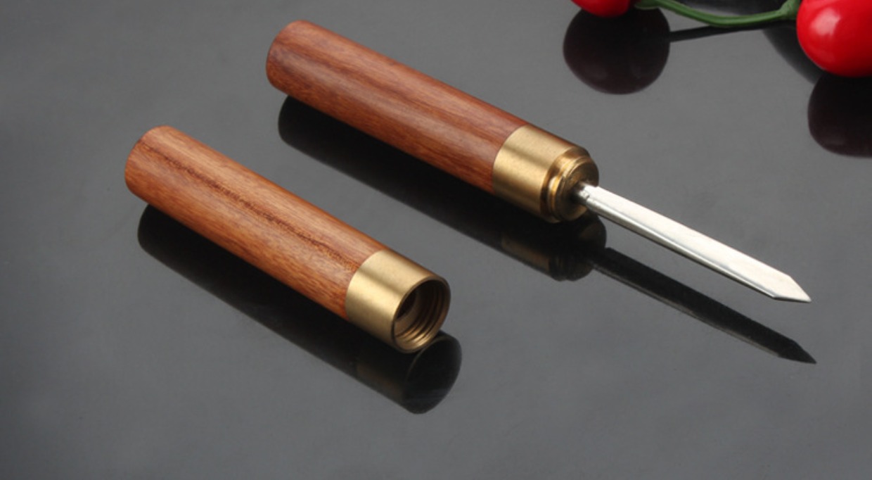 Thép không gỉ mịn Puer trà dao trà kim trà awl mở trà cắt trà trà công cụ trà bộ phụ kiện trà clip - Trà sứ bình ủ trà sữa