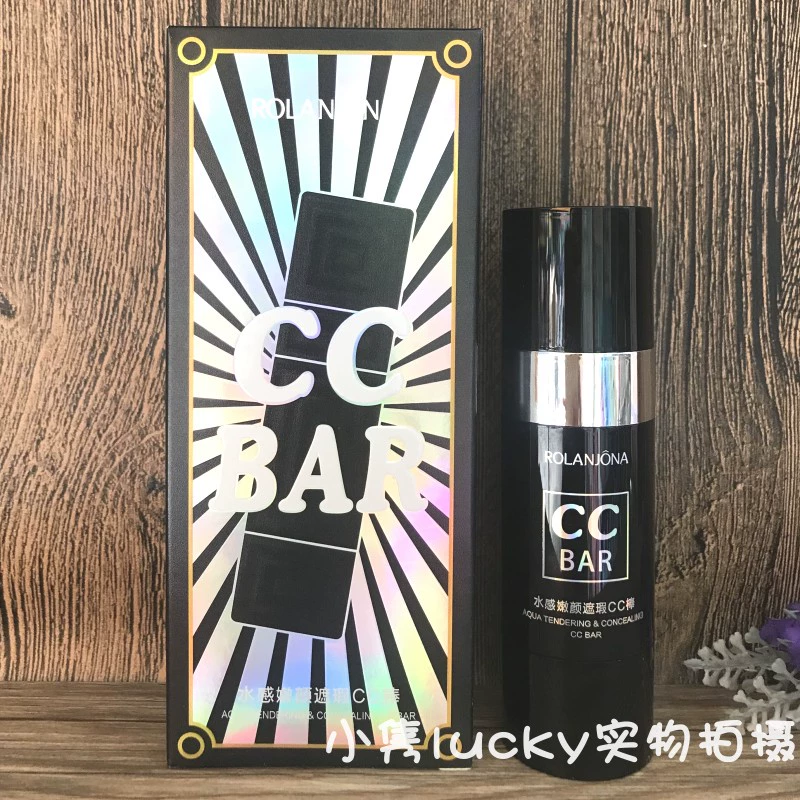 Lulanjina CC stick lười biếng che khuyết điểm cách ly dưỡng ẩm làm sáng tông da trang điểm nude học sinh cushion BB cream water feel chính hãng - Kem BB