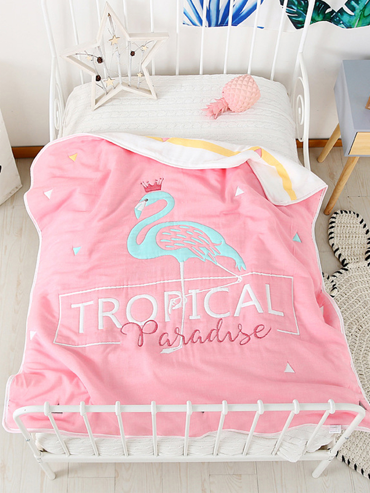 Baby blanket Cotton gauze 10 layers spring and summer four seasons cover quilt Baby bath towel Small blanket Newborn children towel quilt