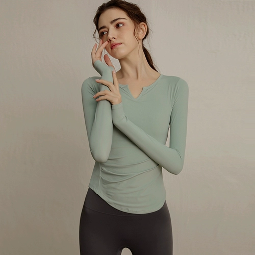 Топ с чашечками, одежда для йоги для профессионального тенниса для спортзала, осенний комплект для тренировок, популярно в интернете, для бега