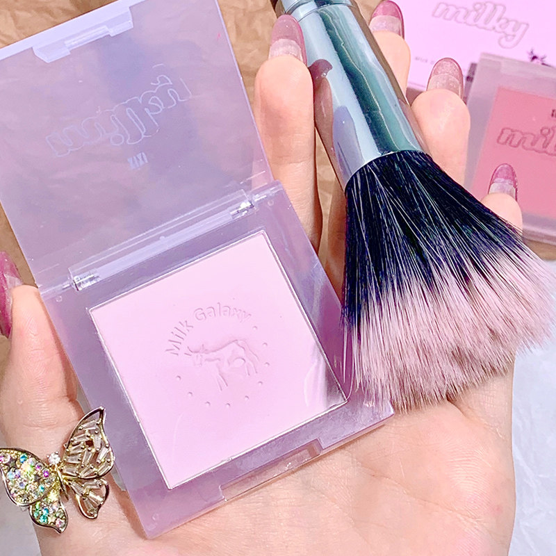 xixi blush and high light repair integrated disc matte Yuan gas naked makeup blush red schoolgirl Affordable Blush Blush