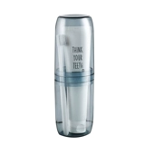 Портативный ополаскиватель для рта для путешествий, зубная щетка, зубная паста, коробка для хранения, комплект, «три в одном»