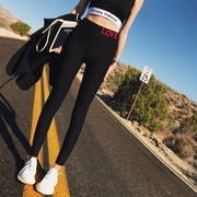 [Hoa hậu SASA] áo thun cao cấp mặc quần skinny skinny nữ 2018 thu đông mới quần legging bút chì