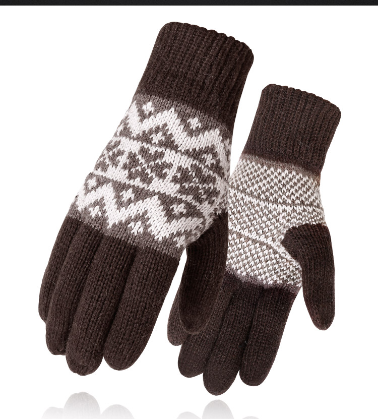 Gants pour homme en Laine Cachemire - Ref 2781709 Image 20