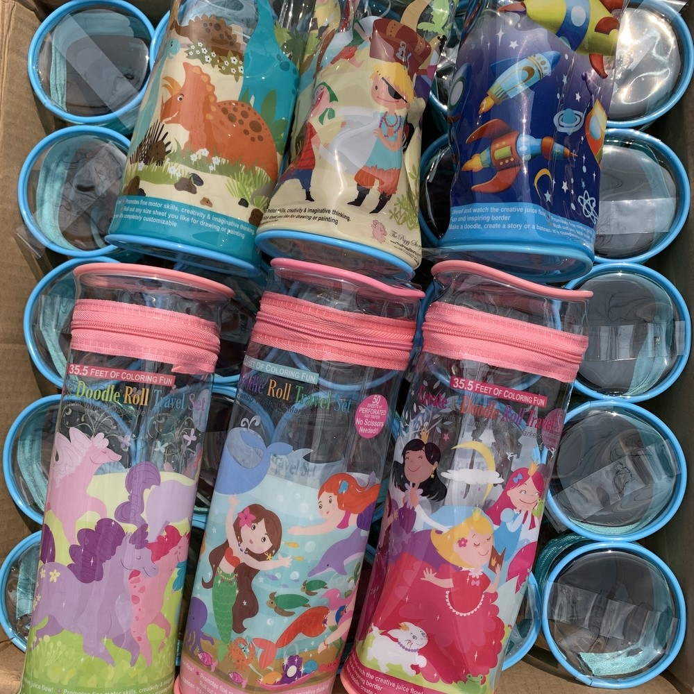 Pen bag for primary school students Cute pattern stationery building blocks Storage bag Portable toiletries Toothbrush toothpaste