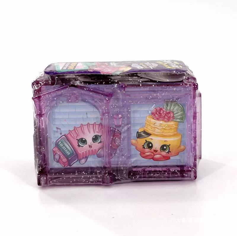 Сюрприз-бокс (Shopkins) коллекция «Шоппинг эльф» и супермаркет, маленькие фигурки