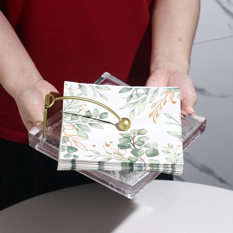 Table Napkin Holder, Napkin Stand, Vertical Napkin Clip, High-End Desktop Napkin Holder, Western Restaurant Napkin Holder, Paper Holder