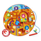 TOI图益儿童益智玩具掌上滚珠木质磁性迷宫走珠宝宝早教2-3-4-5岁