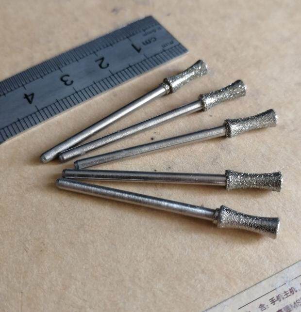 Electronic pen 3 rod Luo machine concave rod radian c ring egg face round bead emery grinding round edge stone jade carving tool