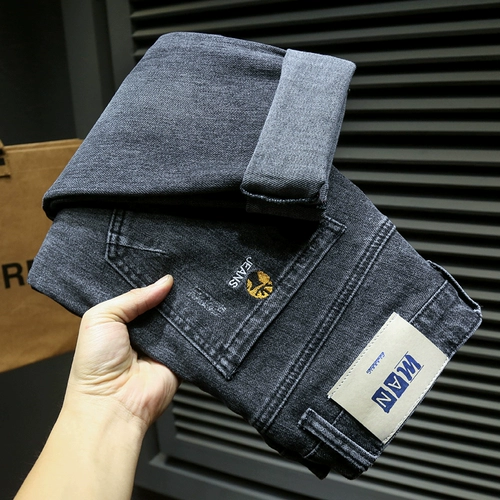 Джинсы, демисезонные штаны для отдыха, осенние