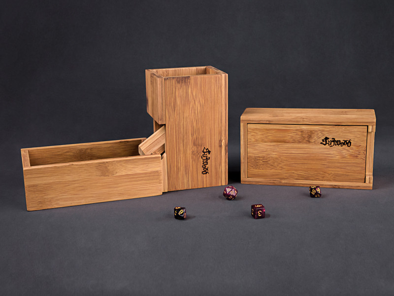 Wooden board game Sic Bo magnet connecting board game accessories surrounding the running group dnd Lao Chu wood art third bomb