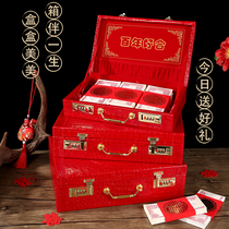 Marriage proposal Employment gift box Gift box Engagement gift box 10-1 million yuan cash Xiuhe red envelope Engagement