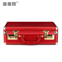 Wedding gift box Engagement gift box Wedding package 10-100 million yuan cash red envelope box portable red dowry box