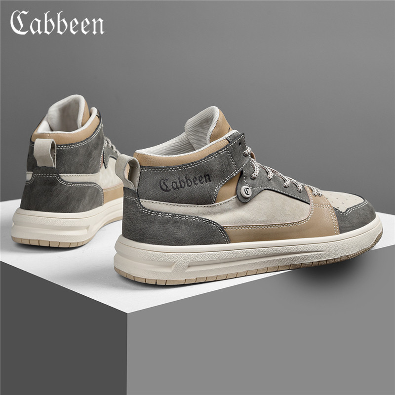 Cabins High Silo Board Shoes Casual Shoes Retro Men Shoes Winter 2021 New Men's Korean Version Trendy Sneaker Tide Shoes