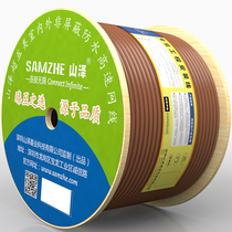 SAMZHE SFTP - 6050 engineering CAT6 type dual shielding anti - interference high speed into box cable brown