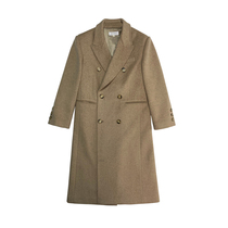 Lu Qingyi medium and long wool coat