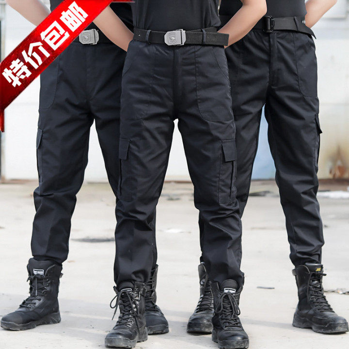 Archon Tactical Pants Male Special Forces Spring and Summer Black Combat Overalls Wearable Loose Security Pants as Training Pants