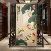 Trung Quốc màn hình phân vùng phòng khách thời trang hiên nhà gỗ rắn văn phòng cổ điển màn hình phòng ngủ di động tối giản hiện đại - Màn hình / Cửa sổ