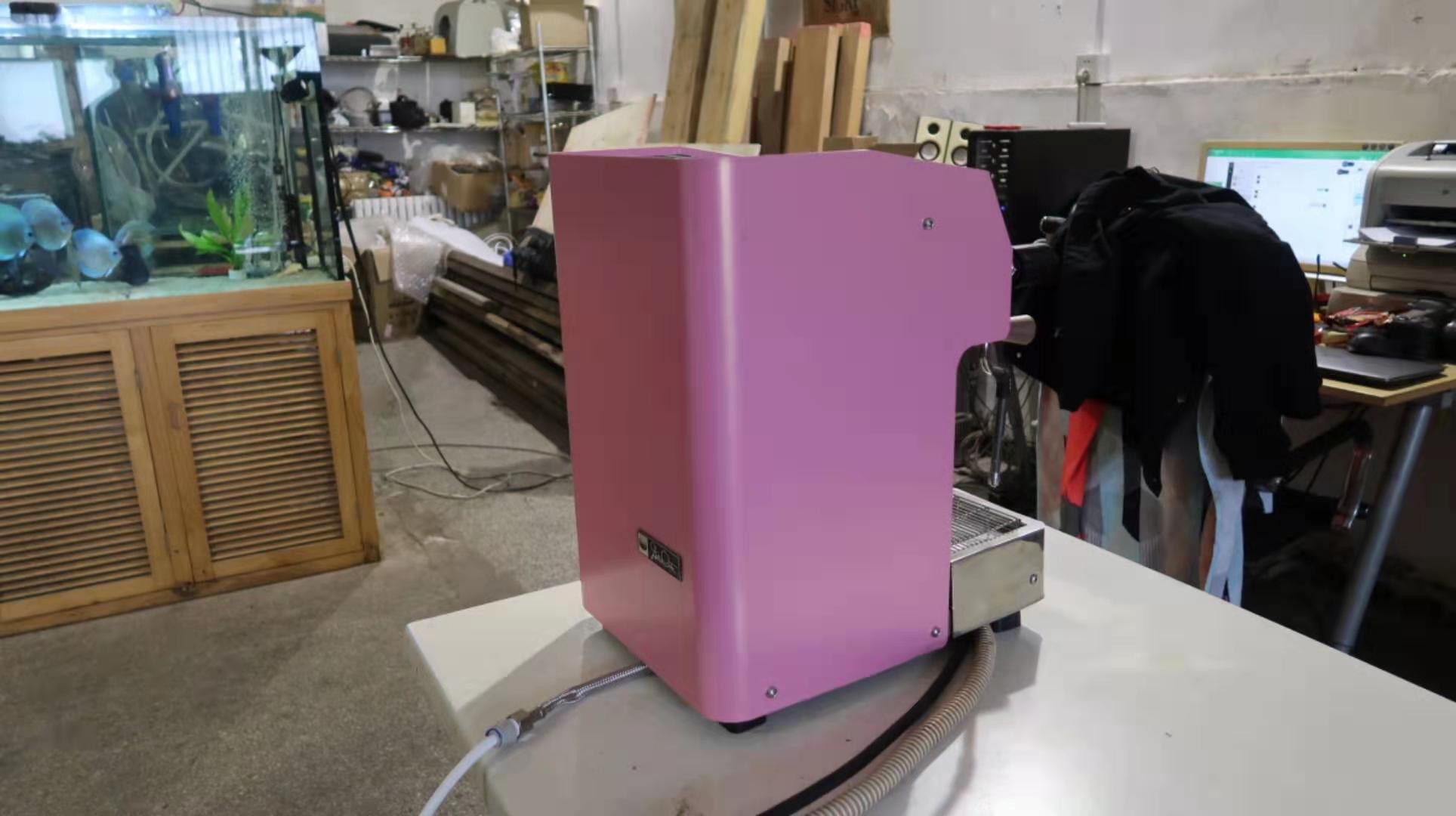 dalla corte pink retrofit upgrade Twin Boiler Rotary Pump Performance Kingmaker Low-key Italian Original