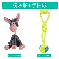 Серый осли + ручной мяч