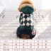 Quần áo chó ấm dày Quần áo Teddy quần áo mùa thu và mùa đông Quần áo bốn chân cún con hơn quần áo thú cưng Xiong Bomei - Quần áo & phụ kiện thú cưng nón cho mèo Quần áo & phụ kiện thú cưng