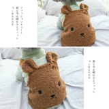 Комбинезон, флисовый демисезонный удерживающий тепло пуховик, с медвежатами