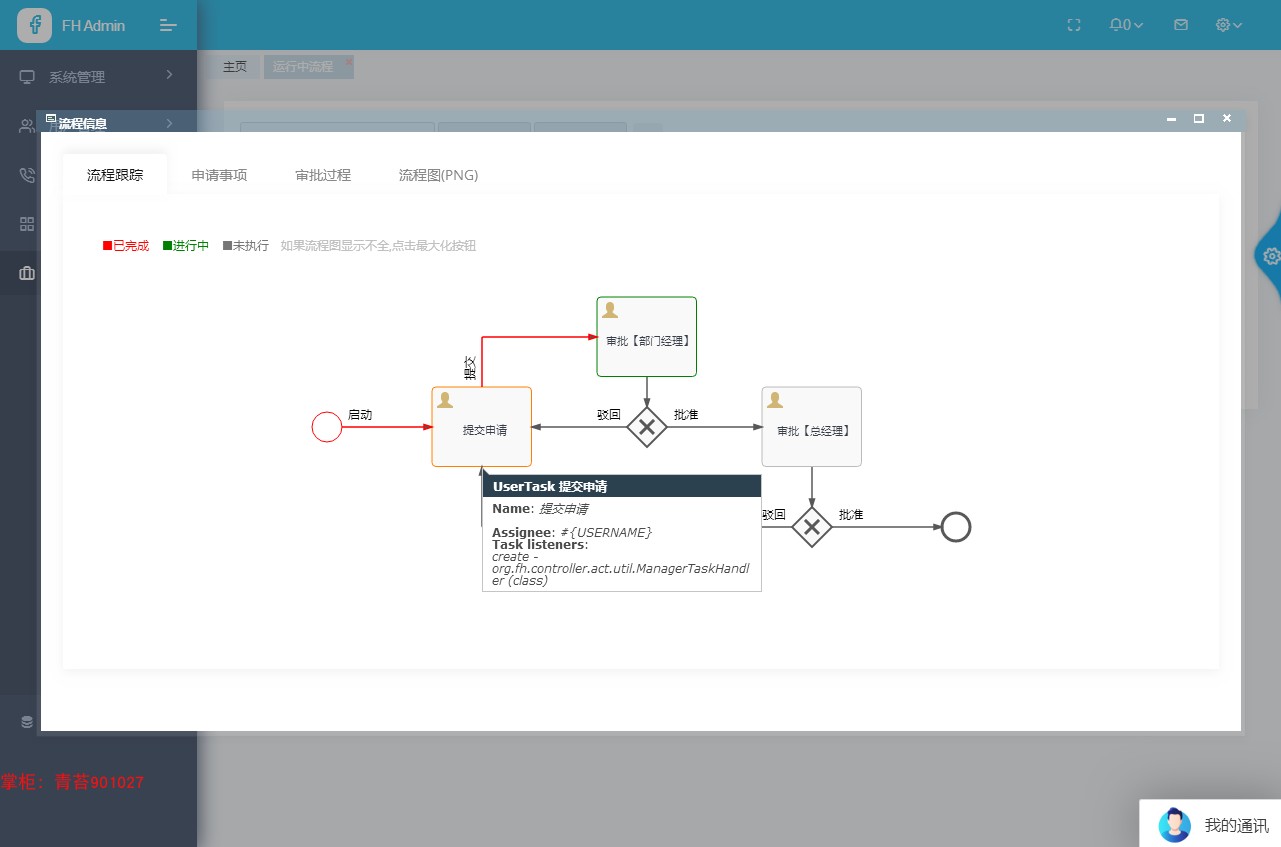 OA办公系统 Springboot vue.js 前后分离 跨域 Flowable 工作流第7张