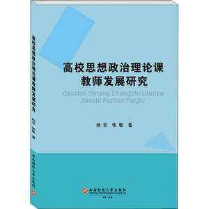 高校思想政治理论课教师发展研究 杨非,张敏 文教 教学方法及理论 育儿其他 新华书店正版图书籍西南财经大学出版社